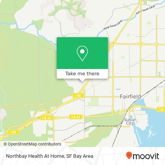 Northbay Health At Home map