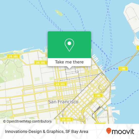 Innovations-Design & Graphics map