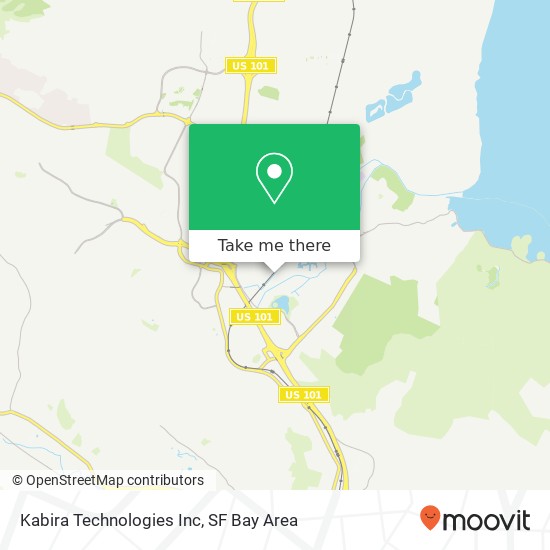 Kabira Technologies Inc map