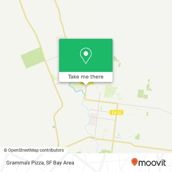 Gramma's Pizza map