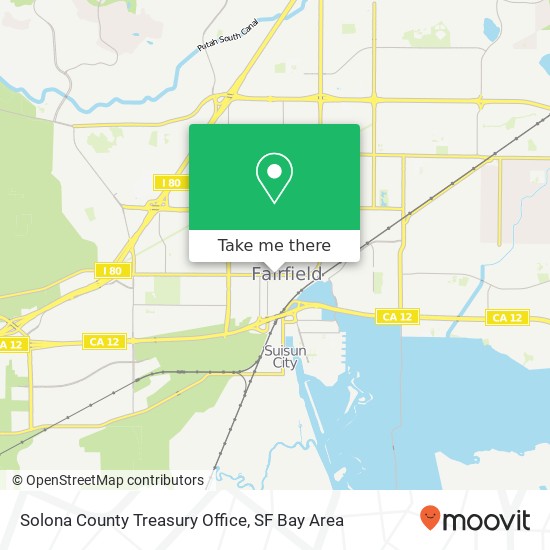 Mapa de Solona County Treasury Office