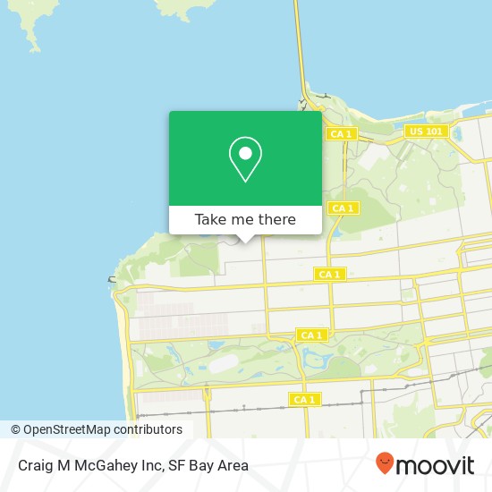 Mapa de Craig M McGahey Inc