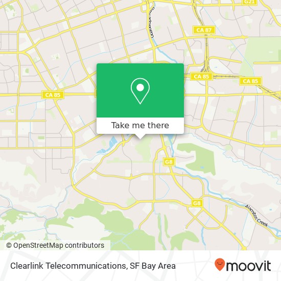 Mapa de Clearlink Telecommunications