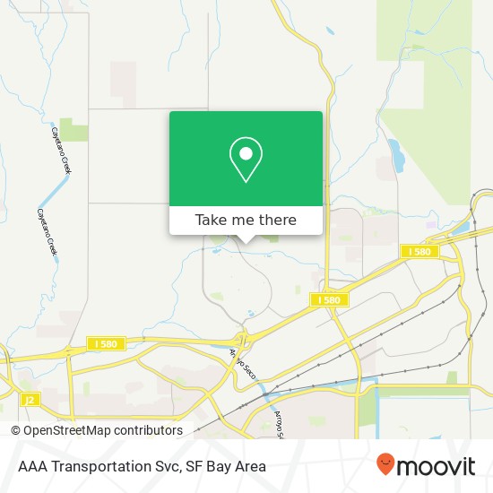 AAA Transportation Svc map