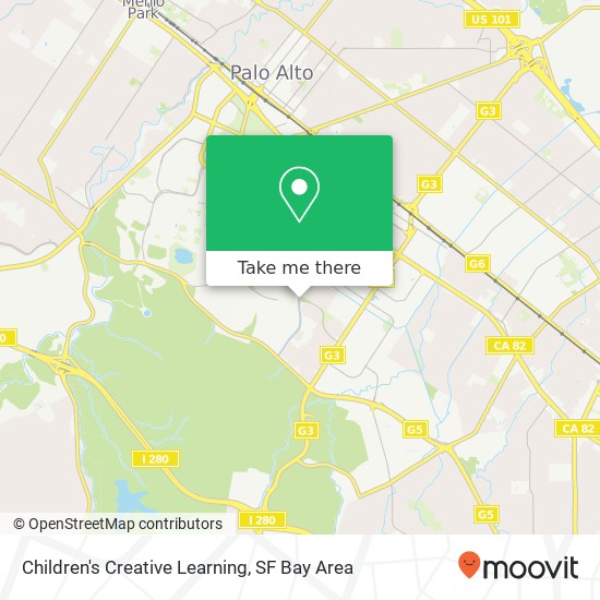 Children's Creative Learning map