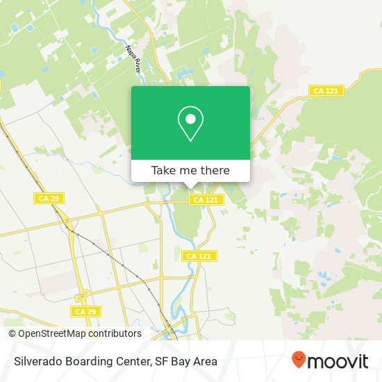 Silverado Boarding Center map