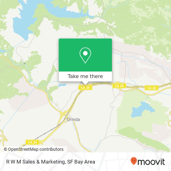 R W M Sales & Marketing map