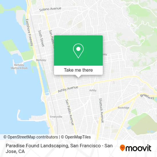 Mapa de Paradise Found Landscaping
