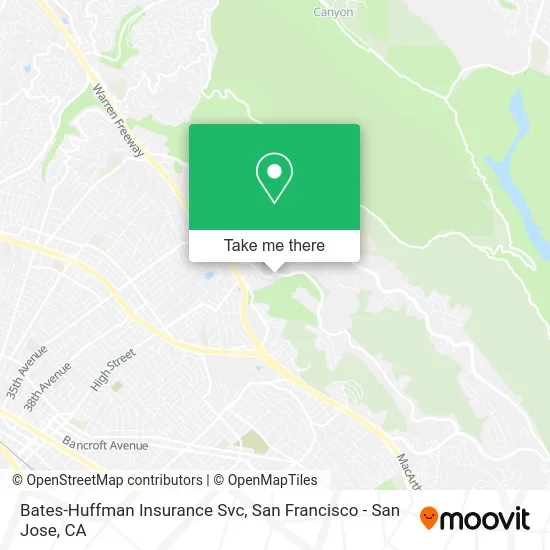 Bates-Huffman Insurance Svc map