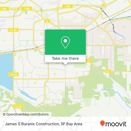 Mapa de James S Buranis Construction