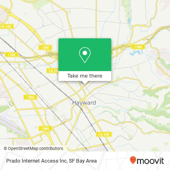 Prado Internet Access Inc map