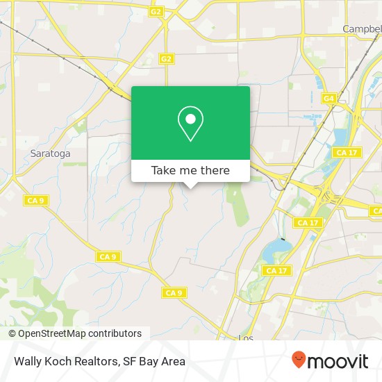 Wally Koch Realtors map