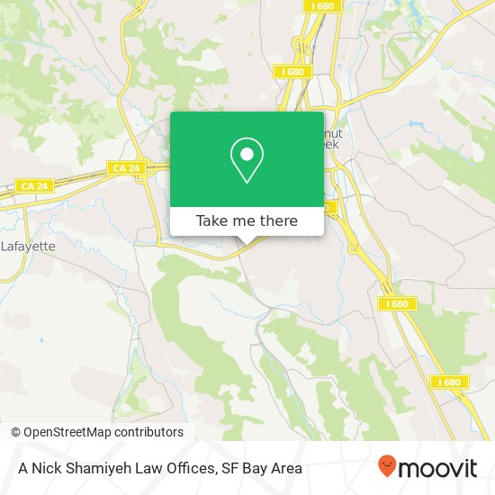 Mapa de A Nick Shamiyeh Law Offices