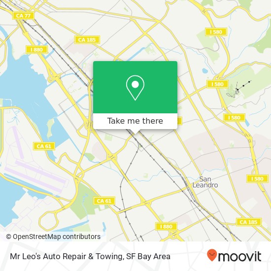 Mr Leo's Auto Repair & Towing map