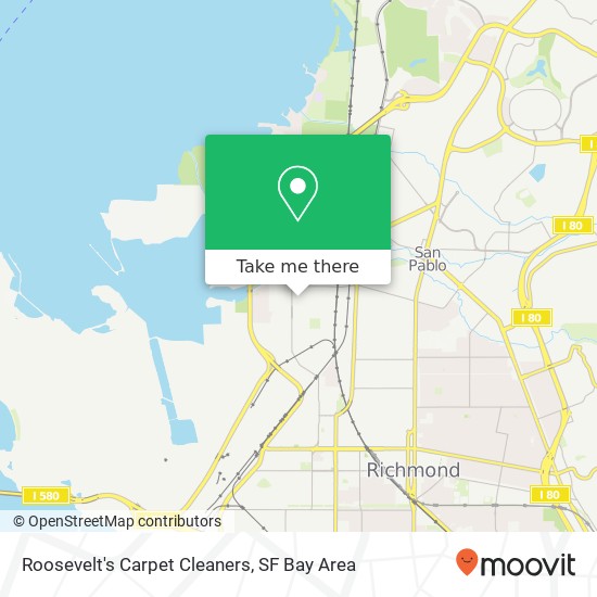 Roosevelt's Carpet Cleaners map