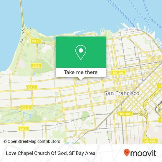 Mapa de Love Chapel Church Of God