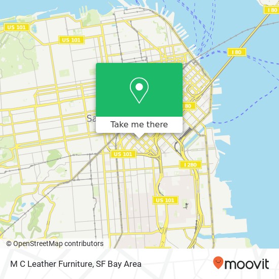 M C Leather Furniture map