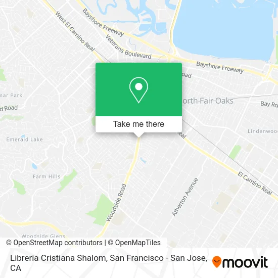 Mapa de Libreria Cristiana Shalom