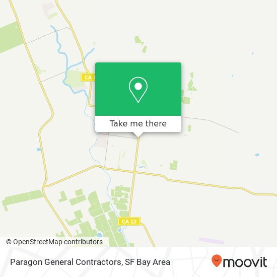 Paragon General Contractors map