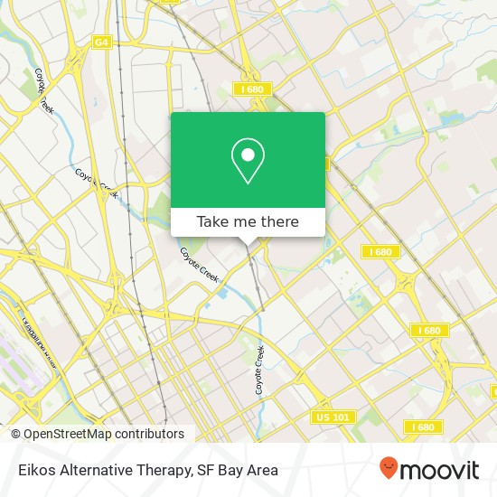 Eikos Alternative Therapy map