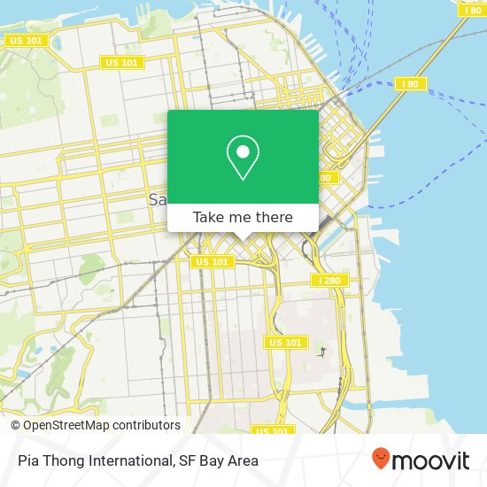 Mapa de Pia Thong International
