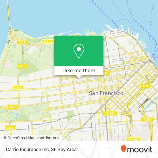 Mapa de Carrie Insurance Inc