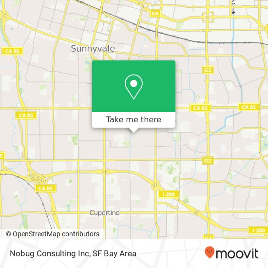 Mapa de Nobug Consulting Inc