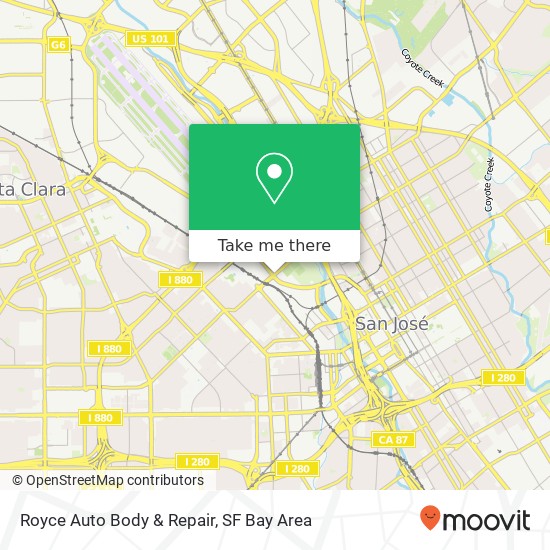 Royce Auto Body & Repair map