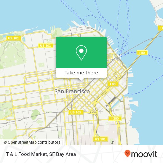 Mapa de T & L Food Market