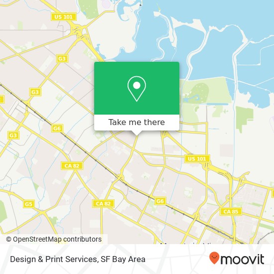 Mapa de Design & Print Services