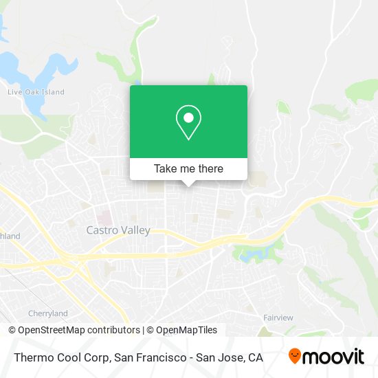 Thermo Cool Corp map