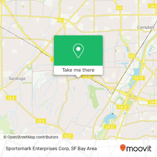 Mapa de Sportsmark Enterprises Corp