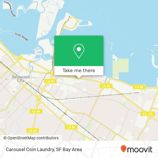 Carousel Coin Laundry map