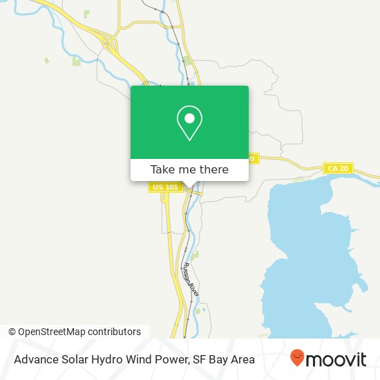 Mapa de Advance Solar Hydro Wind Power