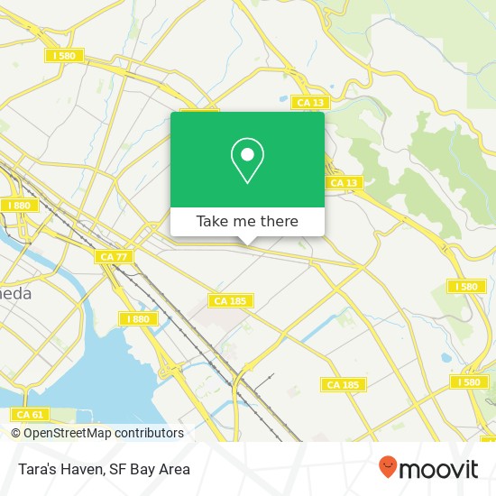 Tara's Haven map
