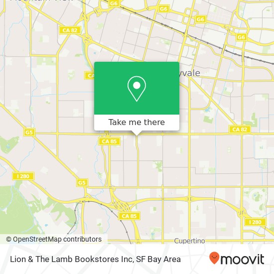 Lion & The Lamb Bookstores Inc map