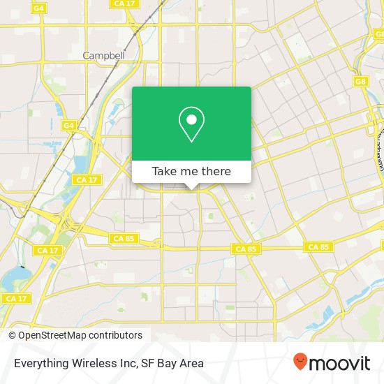 Everything Wireless Inc map
