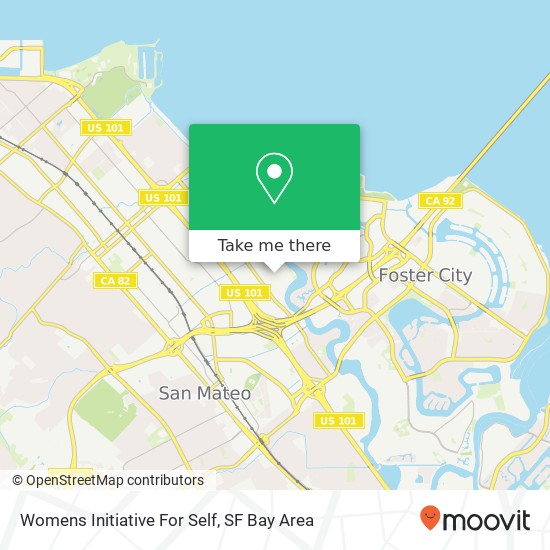 Womens Initiative For Self map