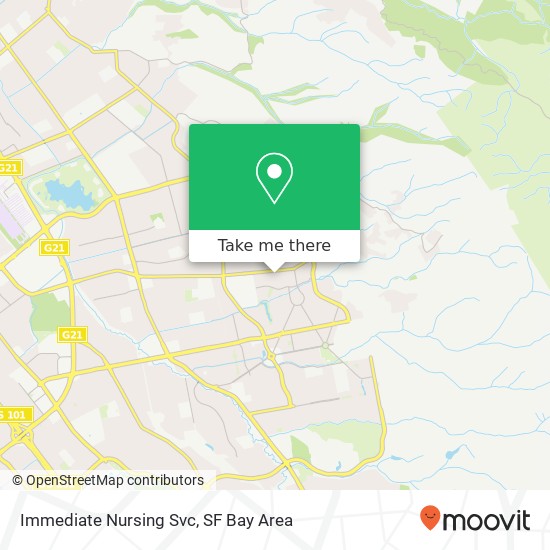 Immediate Nursing Svc map