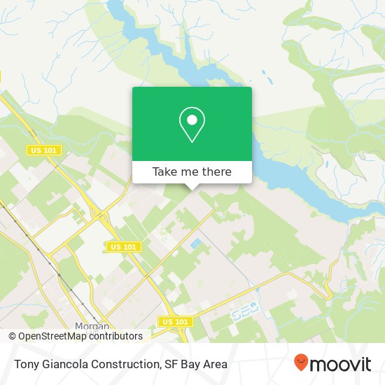 Tony Giancola Construction map