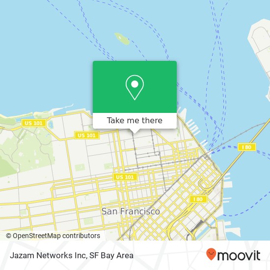 Mapa de Jazam Networks Inc