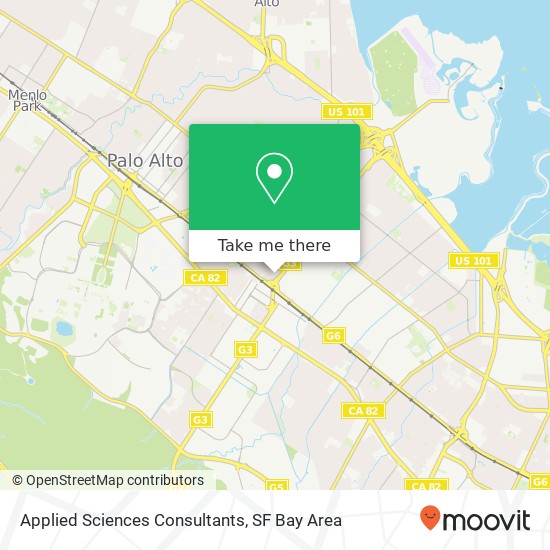 Applied Sciences Consultants map