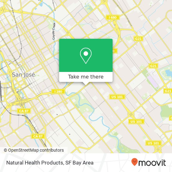 Mapa de Natural Health Products