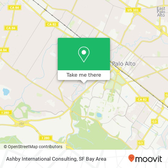 Mapa de Ashby International Consulting