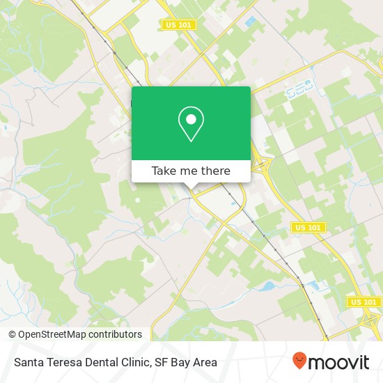 Mapa de Santa Teresa Dental Clinic