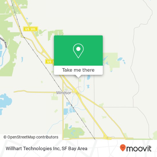 Mapa de Willhart Technologies Inc