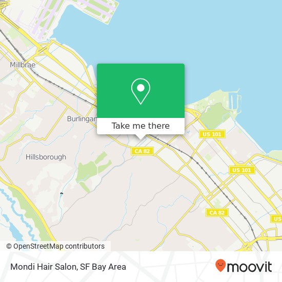 Mondi Hair Salon map