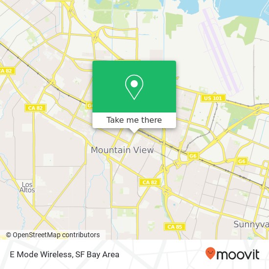 E Mode Wireless map