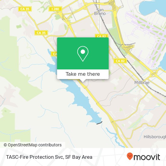 TASC-Fire Protection Svc map