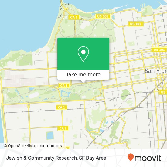 Jewish & Community Research map